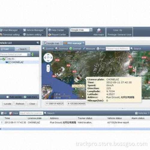 Online Professional GPS Tracking Platform Fleet Management Server